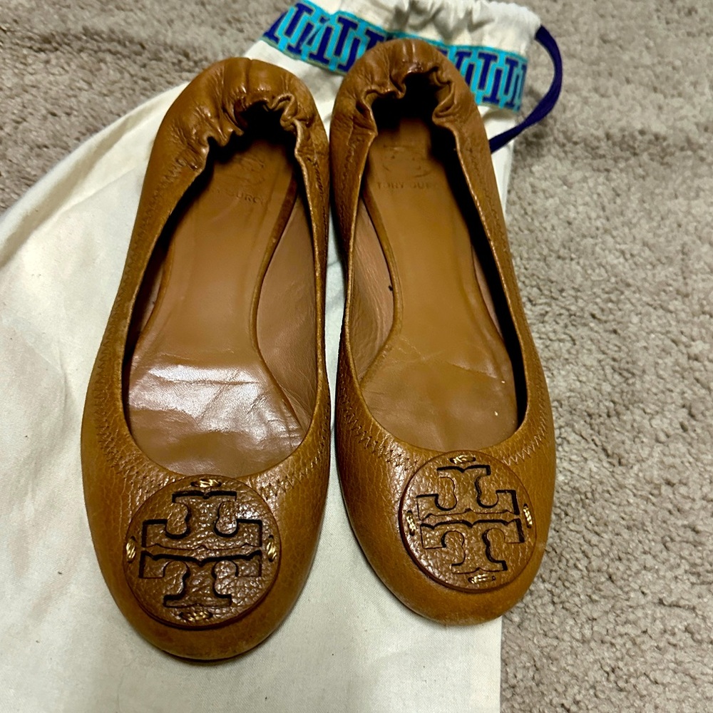 Tory Burch Reva Flats Size 8